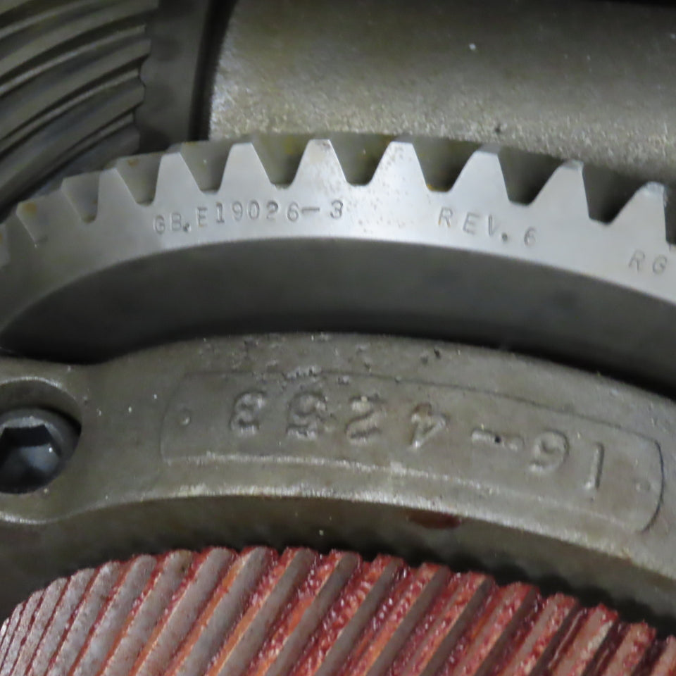 41-4141 M21-90 Gearbox 1:1.25 Ratio Dual Output (No Cover Or Tag) 2-5/8" Input