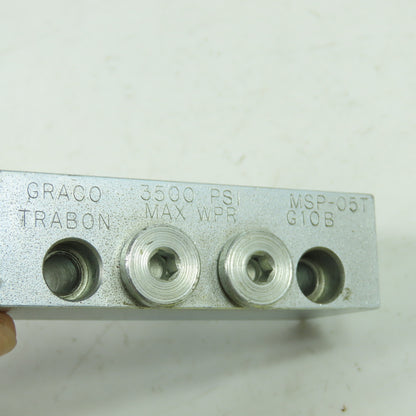 Graco Trabon MSP-05T Divider Modular Valve 3500 PSI