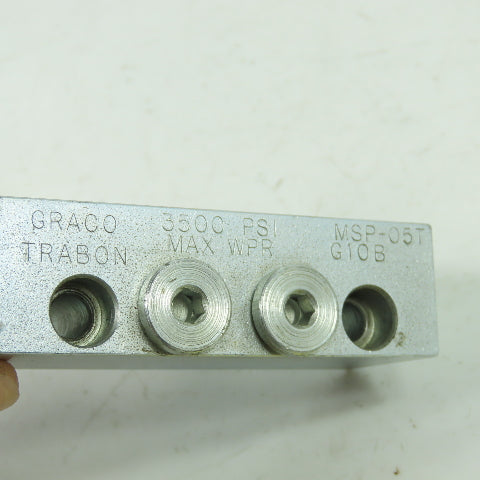 Graco Trabon MSP-05T Divider Modular Valve 3500 PSI