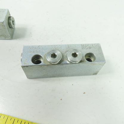 Graco Trabon MSP-20T Divider Modular Valve 3500 PSI Lot Of 2