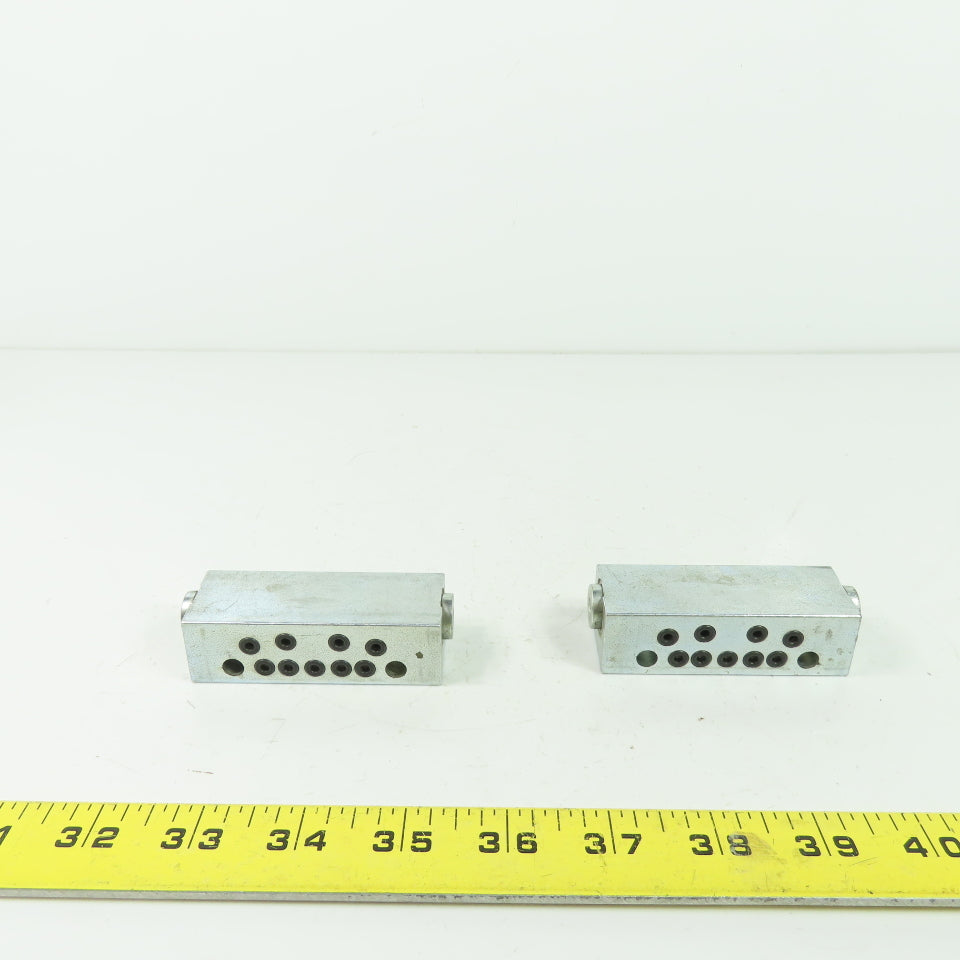 Graco Trabon MSP-20T Divider Modular Valve 3500 PSI Lot Of 2