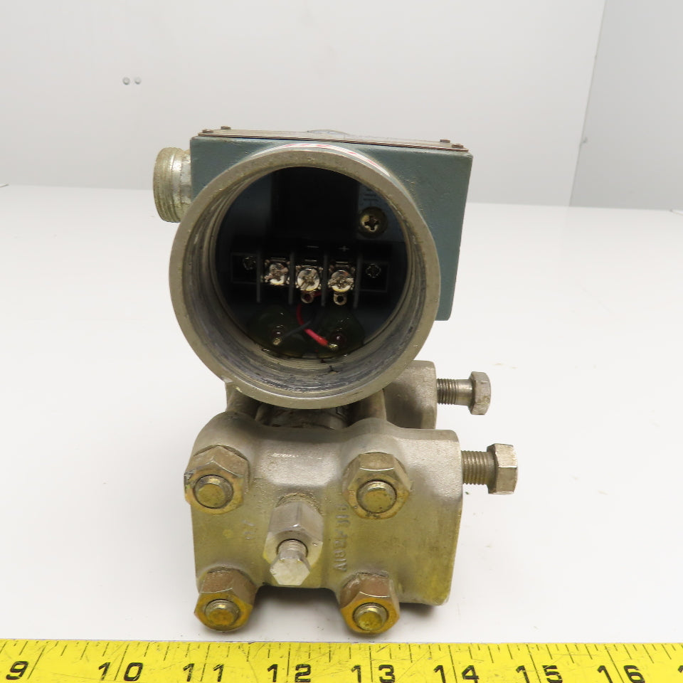 Foxboro 863DP-M0D1NS-P 1/4" NPT Stainless Steel Intelligent Transmitter Valve