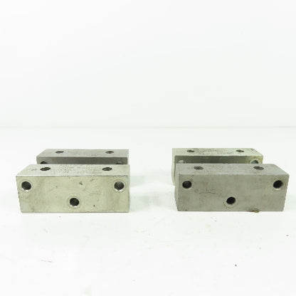 Lubriquip Trabon-Manzel Divider Modular Valve 3"x 1-1/8"x 57/64" Lot Of 4