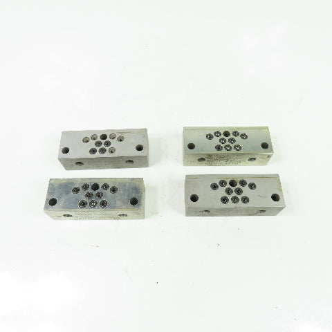 Lubriquip Trabon-Manzel Divider Modular Valve 3"x 1-1/8"x 57/64" Lot Of 4