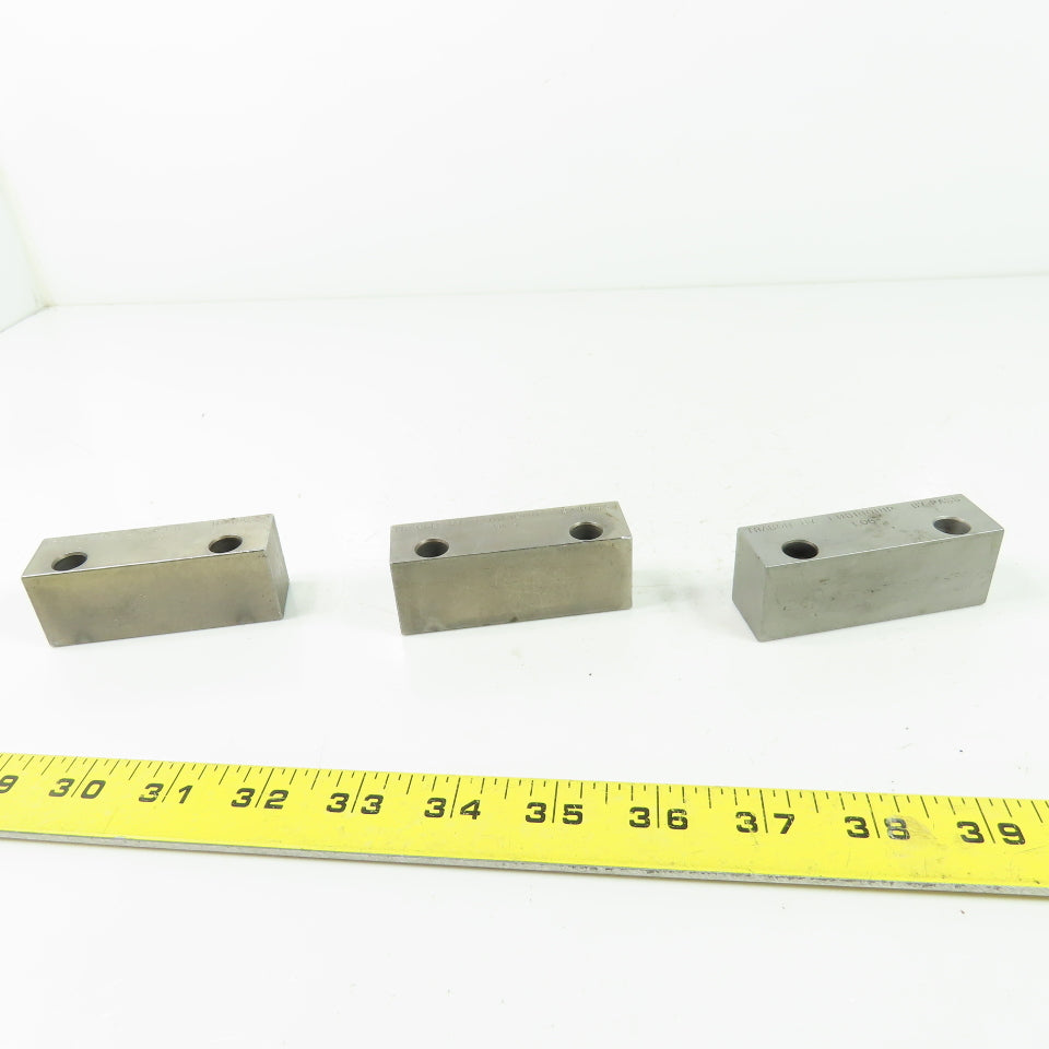 Trabon Lubriquip Divider Modular Valve 3"x 1-1/8"x 57/64" Lot Of 3