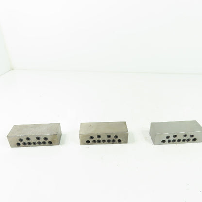 Trabon Lubriquip Divider Modular Valve 3"x 1-1/8"x 57/64" Lot Of 3