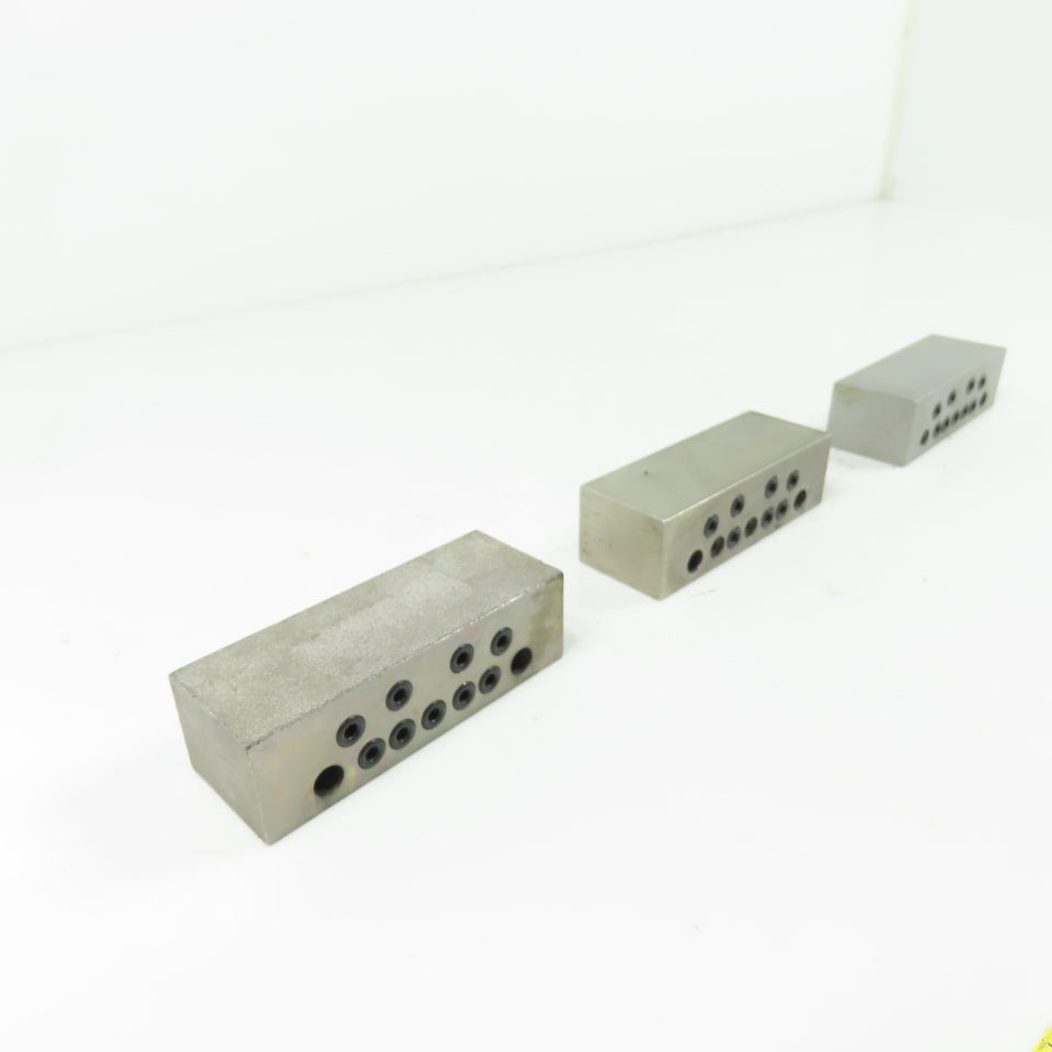 Trabon Lubriquip Divider Modular Valve 3"x 1-1/8"x 57/64" Lot Of 3