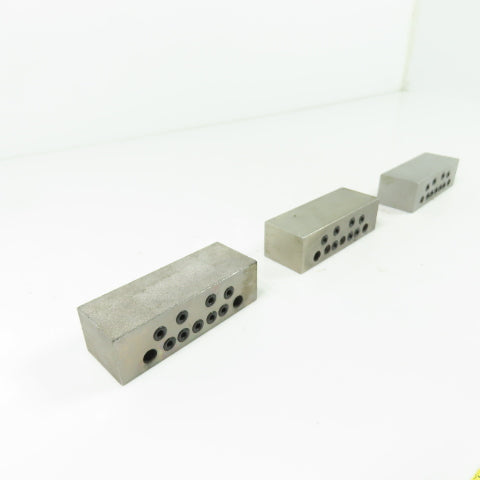 Trabon Lubriquip Divider Modular Valve 3"x 1-1/8"x 57/64" Lot Of 3