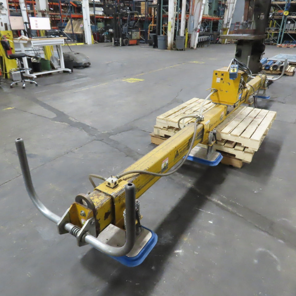 Anver Air Powered Vacuum Lifter Spreader 4400 LB Capacity 20' L x 6' W 115V 1PH