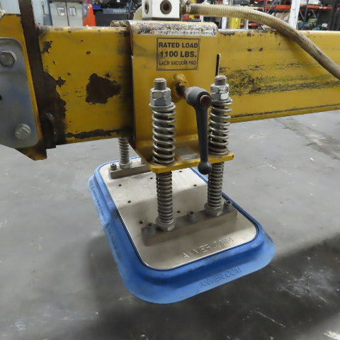 Anver Air Powered Vacuum Lifter Spreader 4400 LB Capacity 20' L x 6' W 115V 1PH