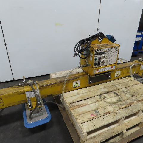 Anver Air Powered Vacuum Lifter Spreader 4400 LB Capacity 20' L x 6' W 115V 1PH