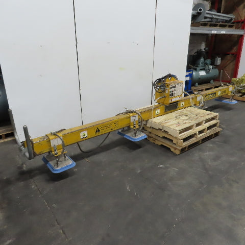 Anver Air Powered Vacuum Lifter Spreader 4400 LB Capacity 20' L x 6' W 115V 1PH