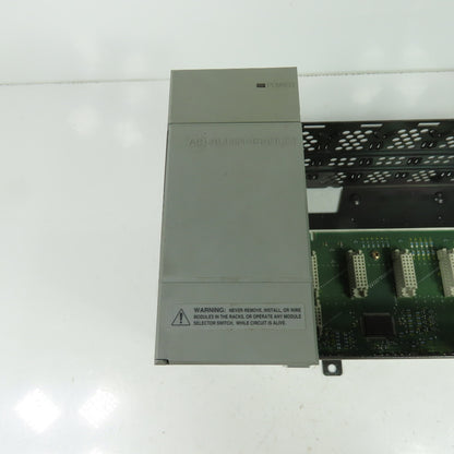 Allen Bradley 1746-A7 Ser B SLC500 7-Slot Chassis Rack W/1746-P1 Power Supply