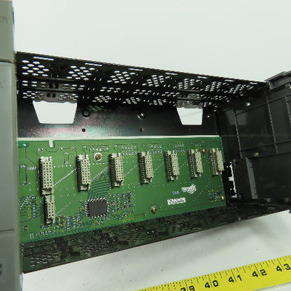 Allen Bradley 1746-A7 Ser B SLC500 7-Slot Chassis Rack W/1746-P1 Power Supply
