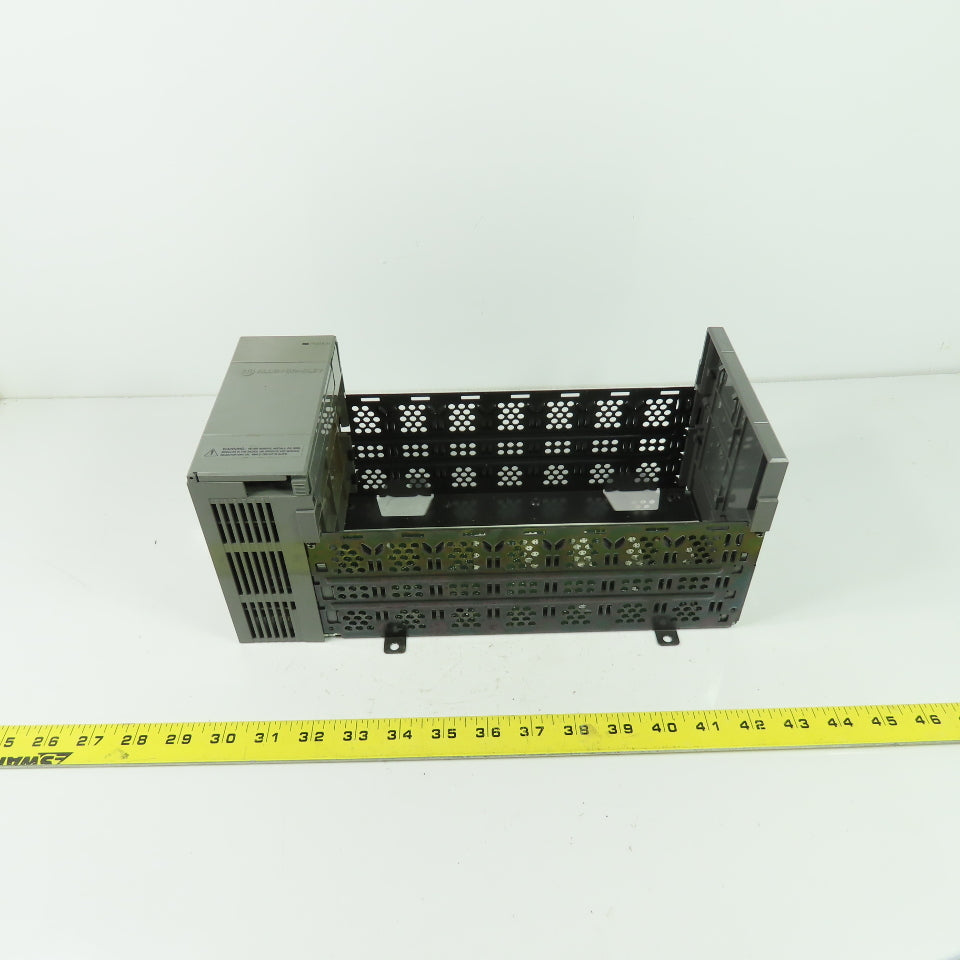 Allen Bradley 1746-A7 Ser B SLC500 7-Slot Chassis Rack W/1746-P1 Power Supply