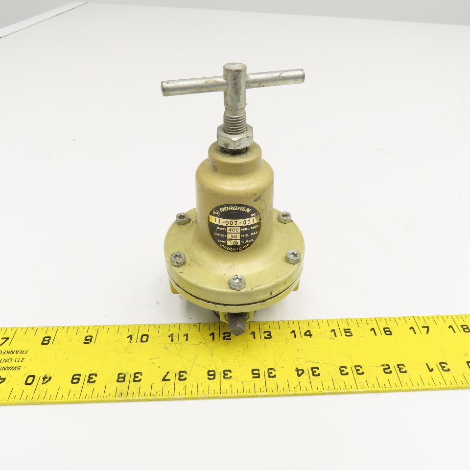 Norgren 11-002-021 1/4" NPT Precision Compressed Air Pressure Regulator