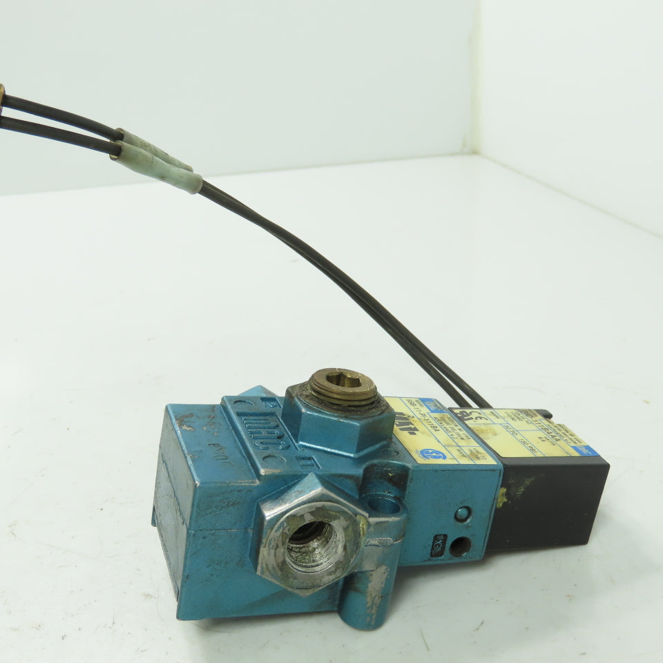 Mac 55B-11-PI-111BA Solenoid Valve 150PSI 120V 1/4" NPT