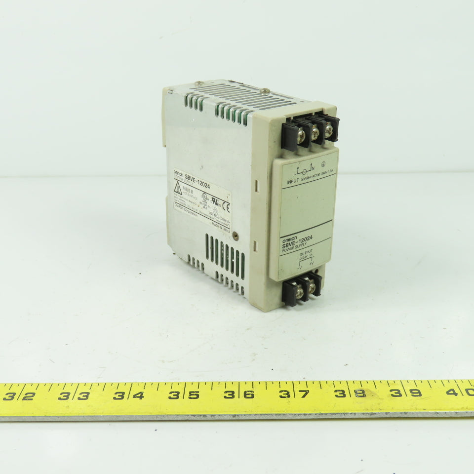 Omron S8VE-12024 Power Supply 100-240VAC In 24VDC Out