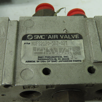 SMC NVFS2120-5DZ-02T Pneumatic Air Solenoid Valve 21-26VDC Coil