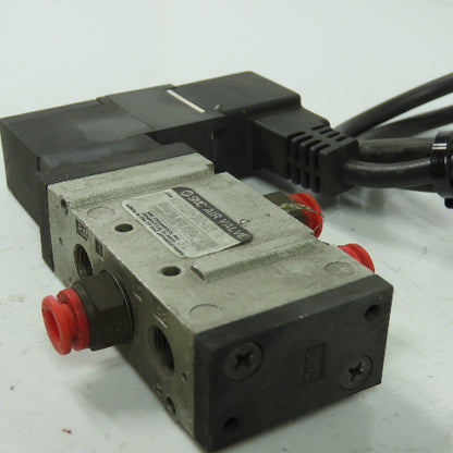 SMC NVFS2120-5DZ-02T Pneumatic Air Solenoid Valve 21-26VDC Coil