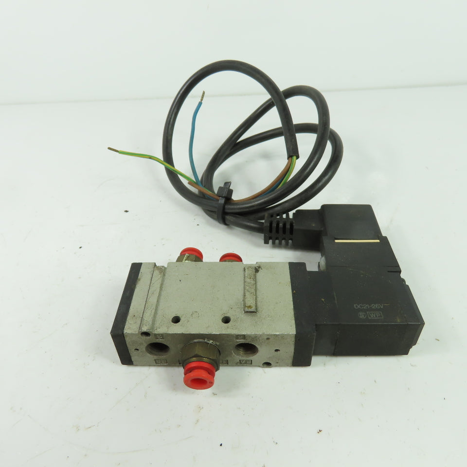 SMC NVFS2120-5DZ-02T Pneumatic Air Solenoid Valve 21-26VDC Coil