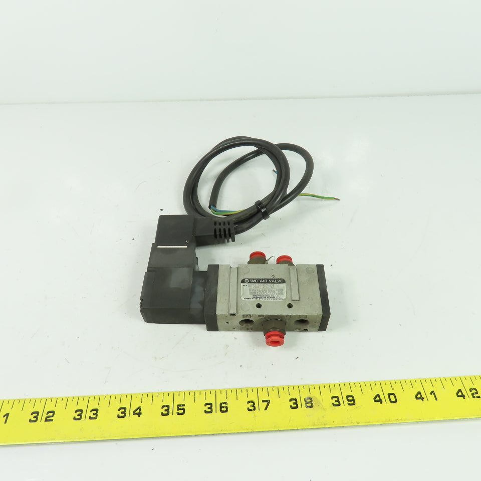 SMC NVFS2120-5DZ-02T Pneumatic Air Solenoid Valve 21-26VDC Coil