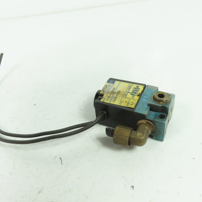 Mac 111B-111BAAA Solenoid Valve 120V 50/60Hz 150PSI 6.8W 1/8" NPT
