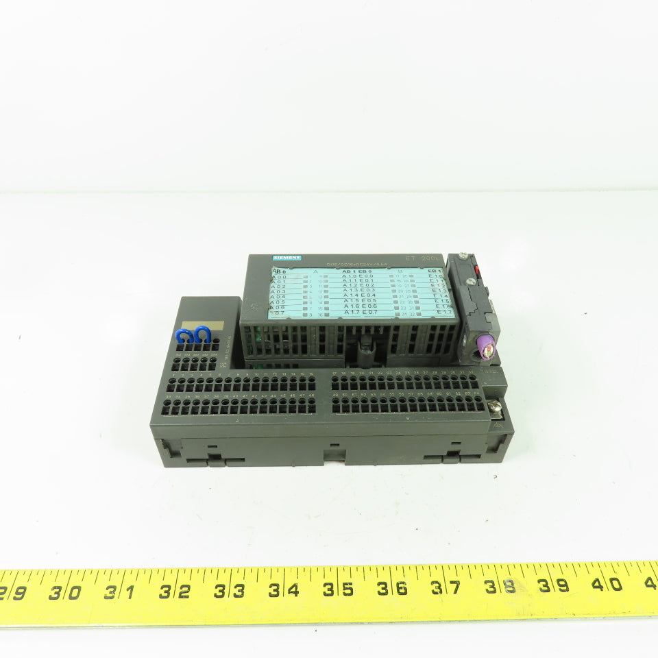 Siemens TB 32L Terminal Block W/ 133-1BL01-0XB0 ET 200L I/O Module