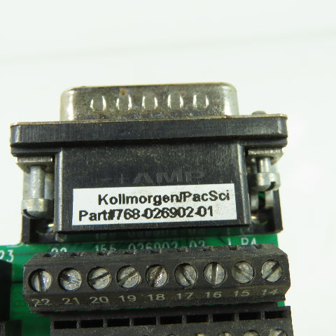 Kollmorgen 768-026902-01 Terminal Board 26 Pin