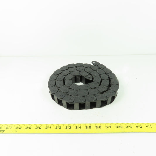 Igus 10.2.038 1"x 11/16" ID Cable Carrier Energy Drag Chain 54" OAL