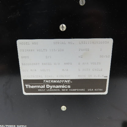 Thermal Dynamics WSE 115/230V 1Ph Weld Sequencer Bare Unit Parts/Repair See Info
