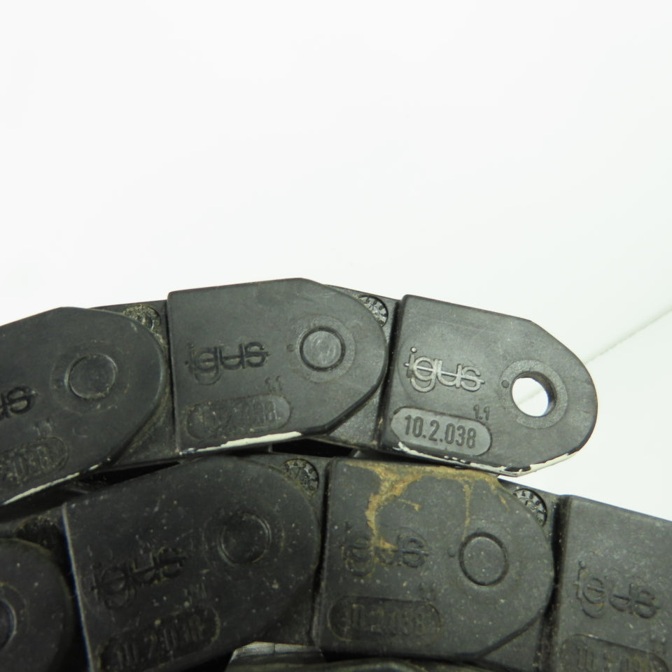 Igus 10.2.038 1"x 11/16" ID Cable Carrier Energy Drag Chain 61" OAL