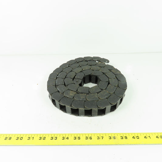 Igus 10.2.038 1"x 11/16" ID Cable Carrier Energy Drag Chain 61" OAL