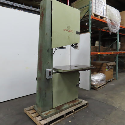 Centauro CO900 Industrial Tilt Table Vertical Bandsaw 34" Throat 230/460V 3PH