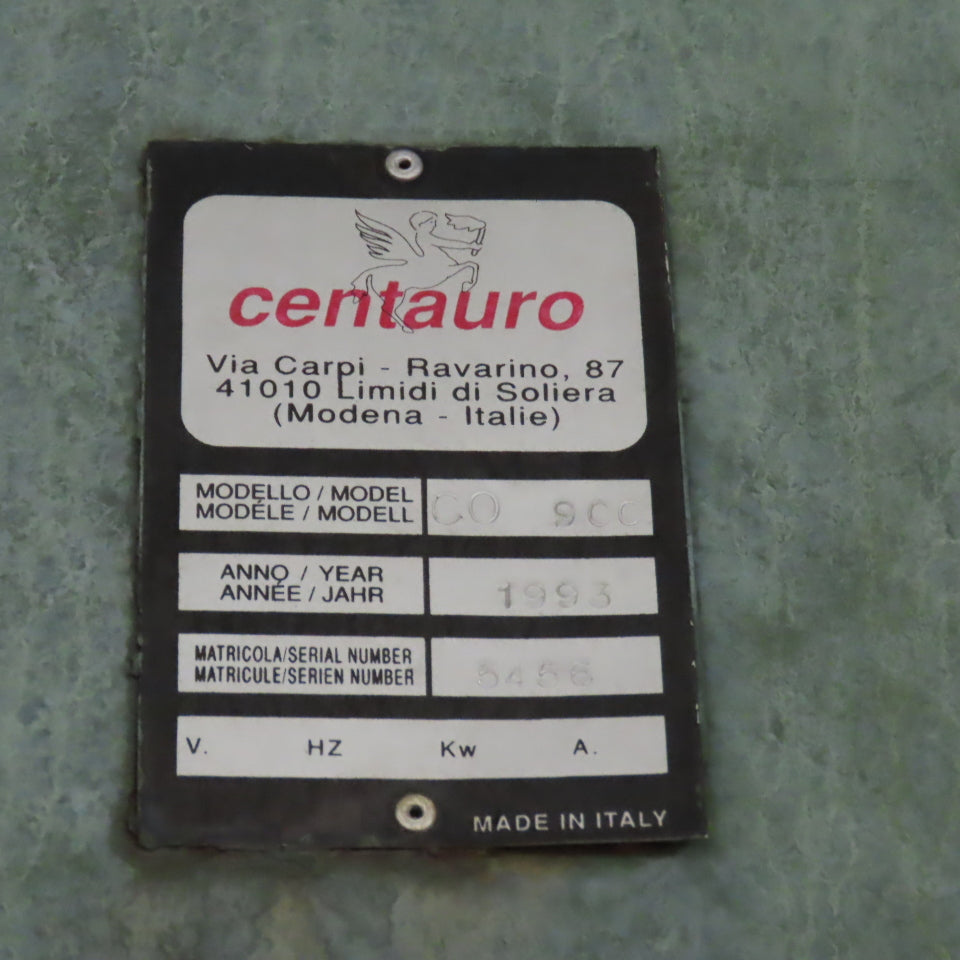Centauro CO900 Industrial Tilt Table Vertical Bandsaw 34" Throat 230/460V 3PH