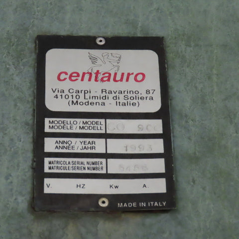 Centauro CO900 Industrial Tilt Table Vertical Bandsaw 34" Throat 230/460V 3PH