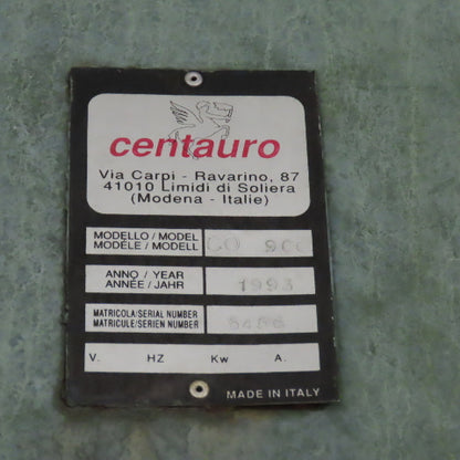 Centauro CO900 Industrial Tilt Table Vertical Bandsaw 34" Throat 230/460V 3PH