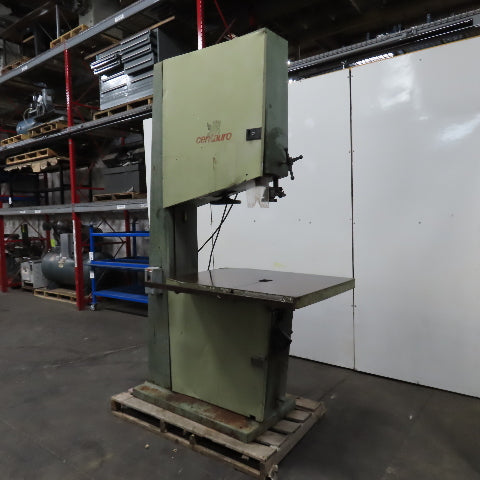 Centauro CO900 Industrial Tilt Table Vertical Bandsaw 34" Throat 230/460V 3PH