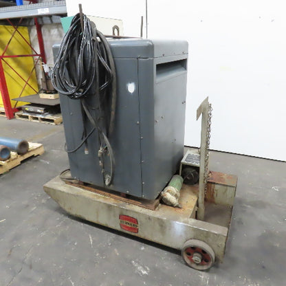 Lincoln TIG-300/300 AC/DC Arc Welder 208-230/460V 1PH 300A W/ Cooler & Cart