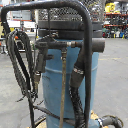 Cadillac Quik-Blast Portable Recirculating Sandblaster 120VAC 7' & 20' Gun Hose