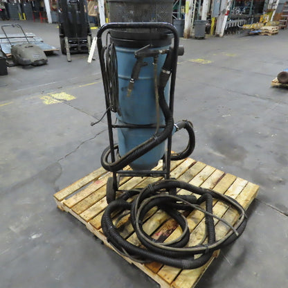 Cadillac Quik-Blast Portable Recirculating Sandblaster 120VAC 7' & 20' Gun Hose