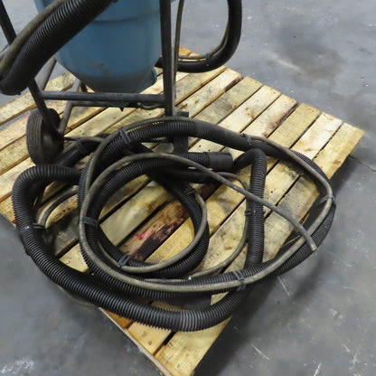 Cadillac Quik-Blast Portable Recirculating Sandblaster 120VAC 7' & 20' Gun Hose