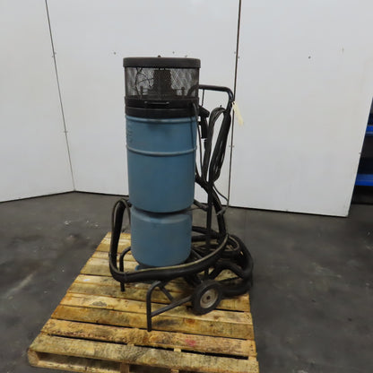 Cadillac Quik-Blast Portable Recirculating Sandblaster 120VAC 7' & 20' Gun Hose