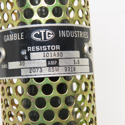Gamble Industries 101A30 30 Ohm 1.5A Wire Wound Ceramic Resistor