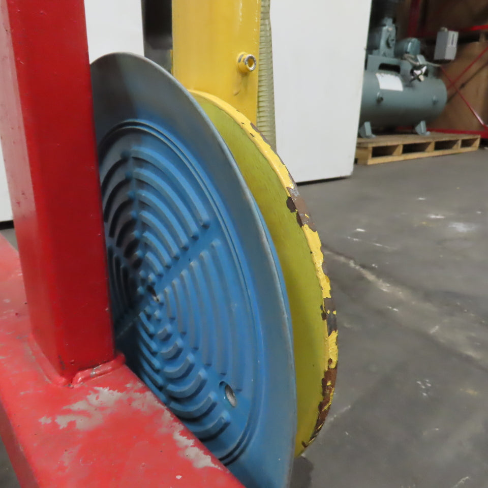 Anver VPF-57-AC 500LB Two Pad Electric Side Gripper Vacuum Lifter 115V W/Cart