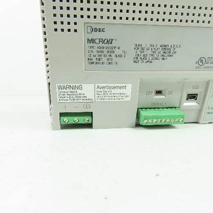 Idec HG2G-5ST22TF-W Micro/I Operating Interface Touchscreen 12-24VDC