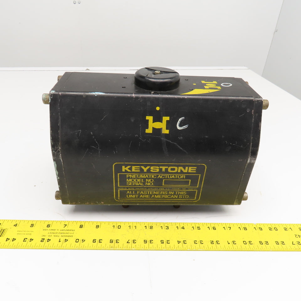 Keystone Rotary Valve Actuator Valve Mount Holes 3-1/2" O.C. 120V Coil