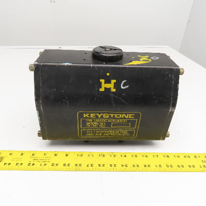 Keystone Rotary Valve Actuator Valve Mount Holes 3-1/2" O.C. 120V Coil