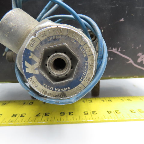 Keystone Rotary Valve Actuator Valve Mount Holes 3-1/2" O.C. 120V Coil