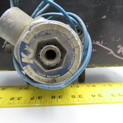 Keystone Rotary Valve Actuator Valve Mount Holes 3-1/2" O.C. 120V Coil